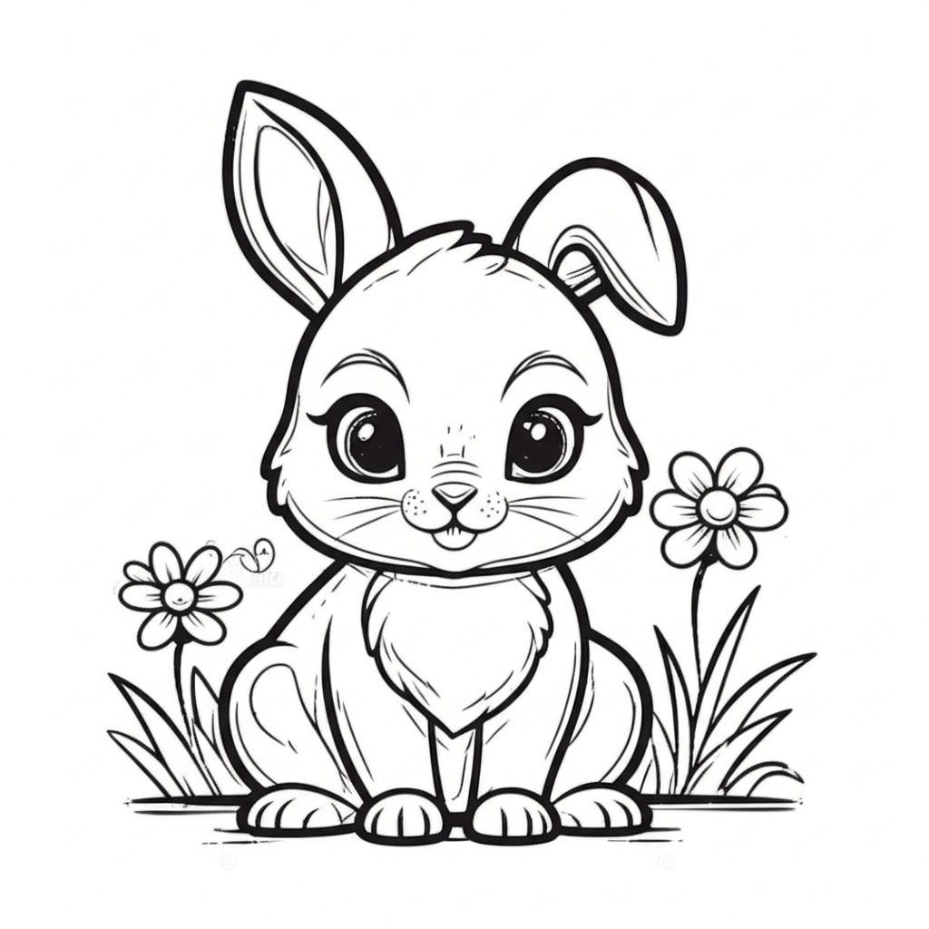 Rabbit for preschoolers